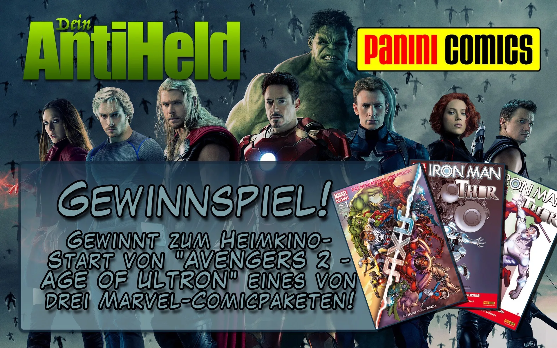 Du betrachtest gerade Avengers – Age of Ultron – Gewinnspiel