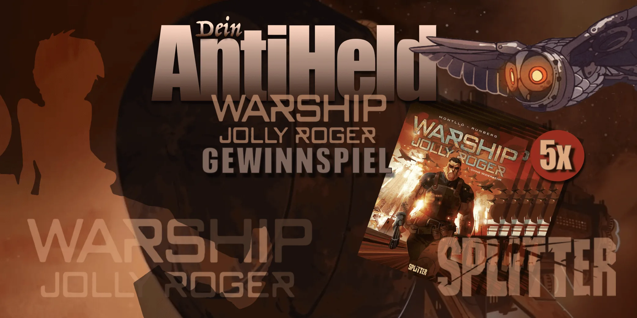 Du betrachtest gerade Gewinnspiel – Warship Jolly Roger