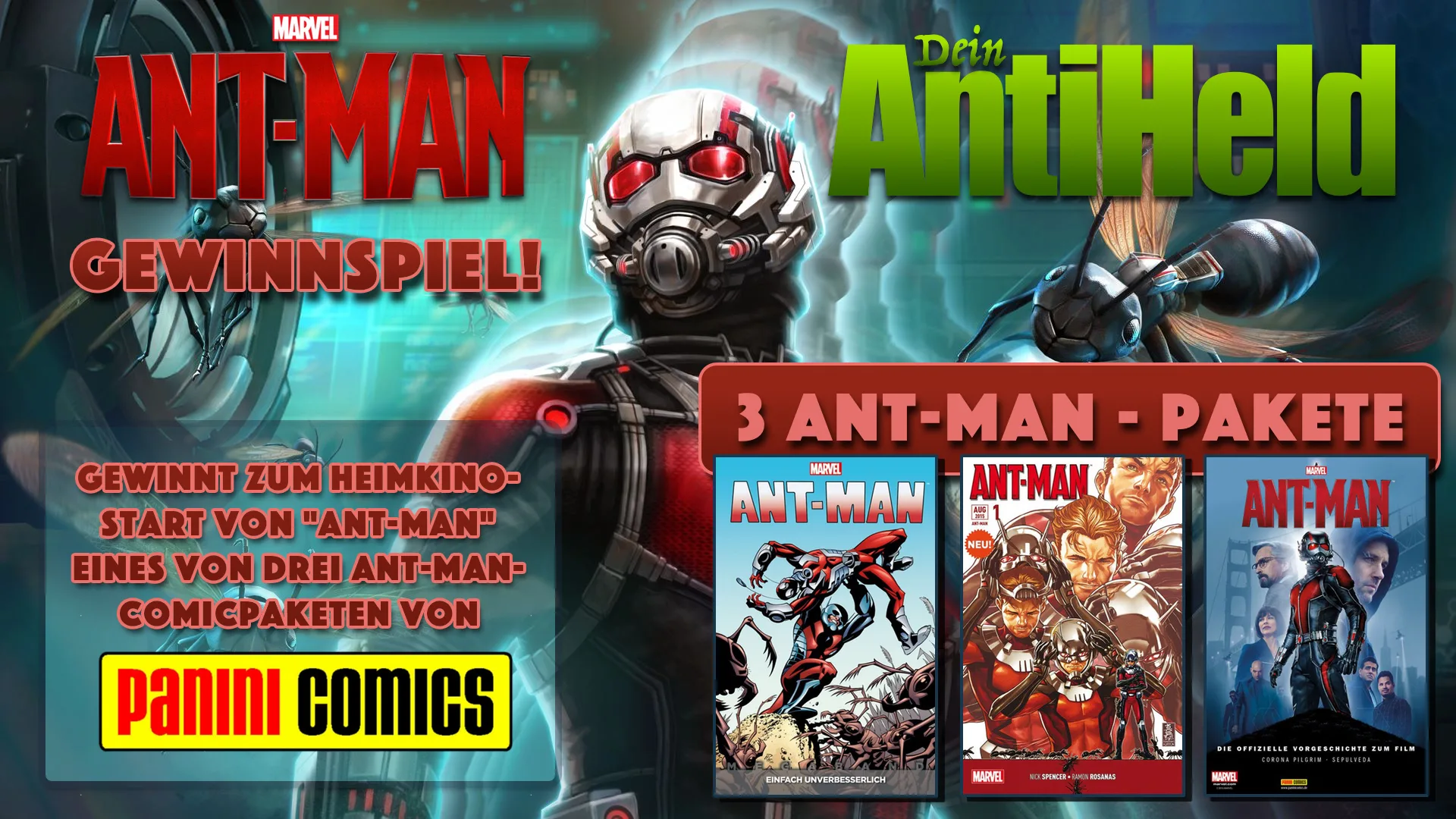 Du betrachtest gerade Ant-Man – Gewinnspiel