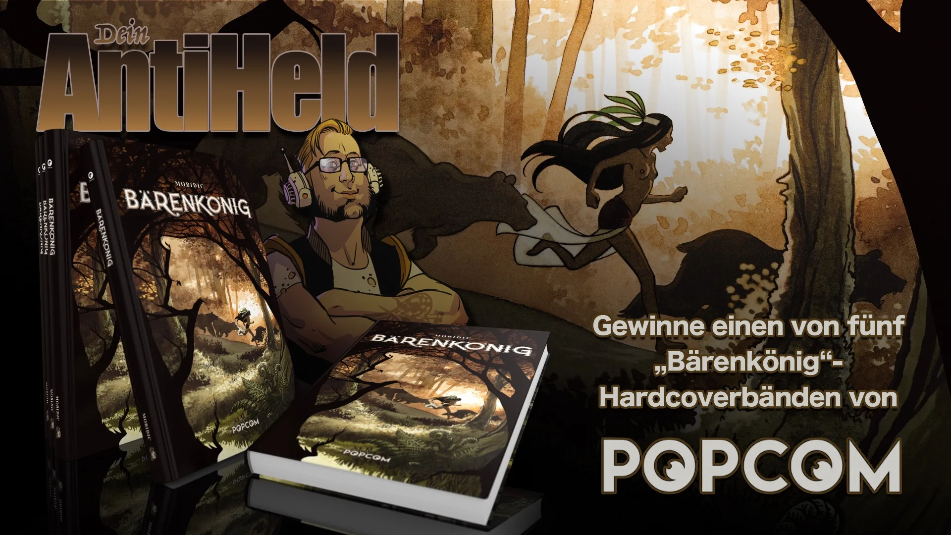 Du betrachtest gerade Gewinnspiel – Bärenkönig (Comic des Monats)