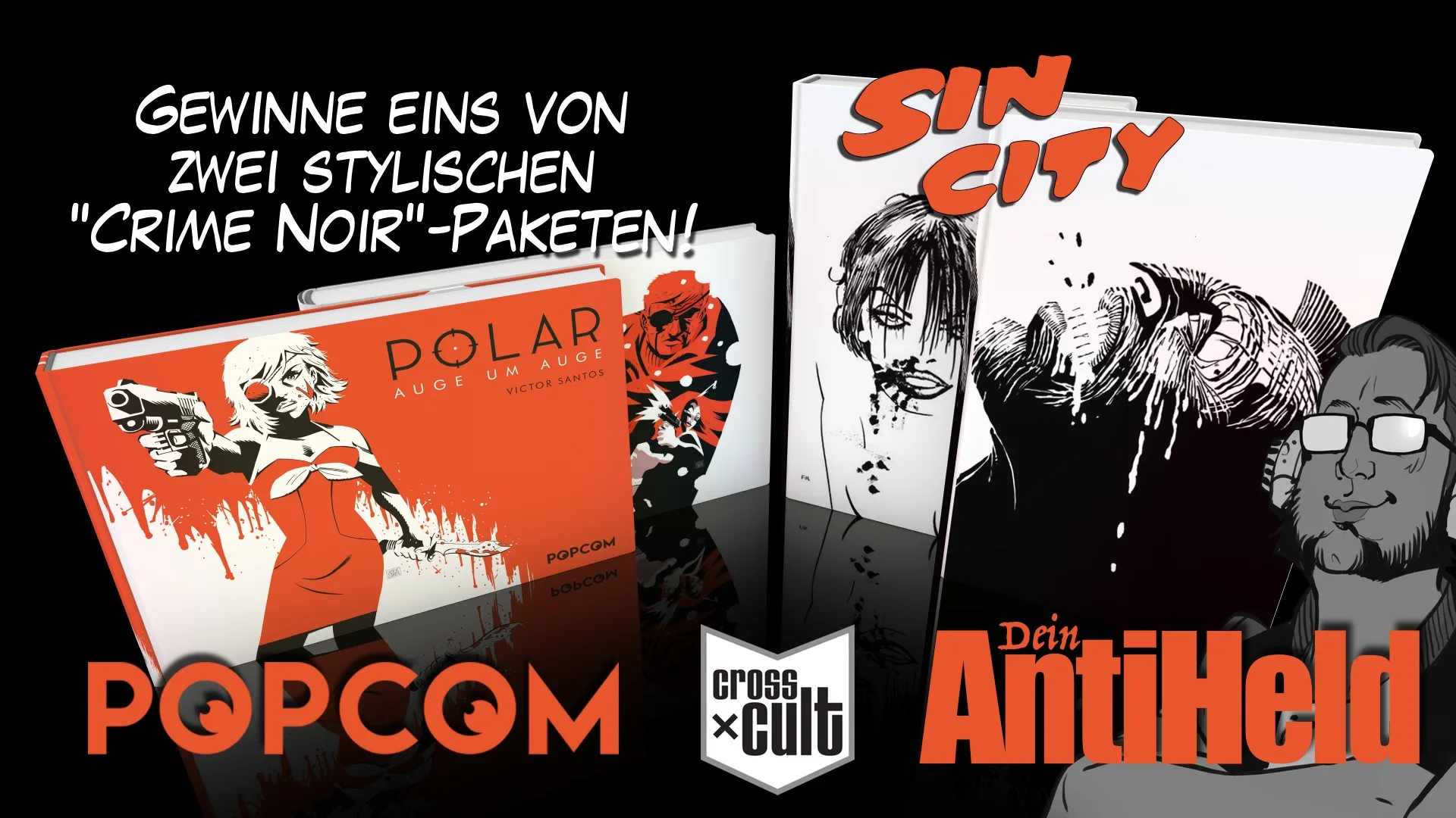 Du betrachtest gerade Das große CRIME NOIR Gewinnspiel – POLAR und SIN CITY
