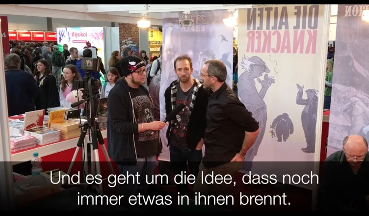 Mehr über den Artikel erfahren MCC2016 – Lupano und Cauuet (Die alten Knacker) im Interview