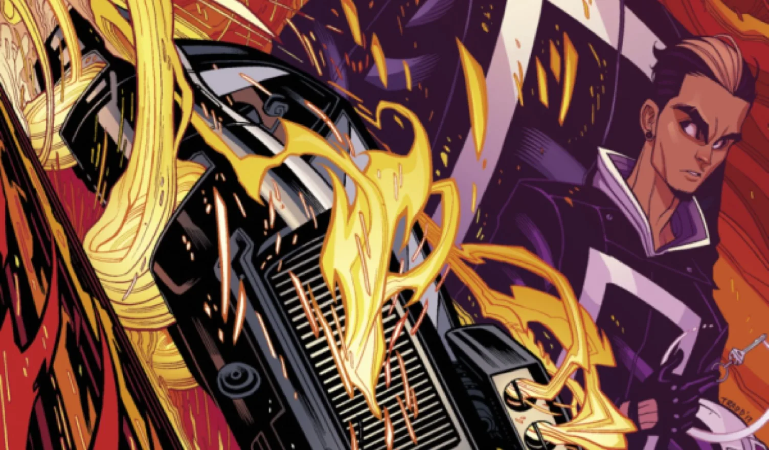 Du betrachtest gerade GHOST RIDER MEGABAND 1: Rache auf Rädern