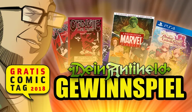 Mehr über den Artikel erfahren GEWINNSPIEL: Gratis-Comic-Tag 2018