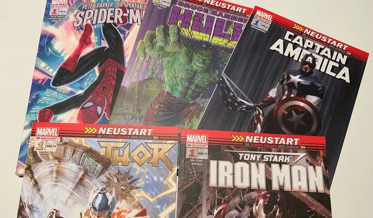 Mehr über den Artikel erfahren MARVEL NEUSTART: Band 1 Übersicht