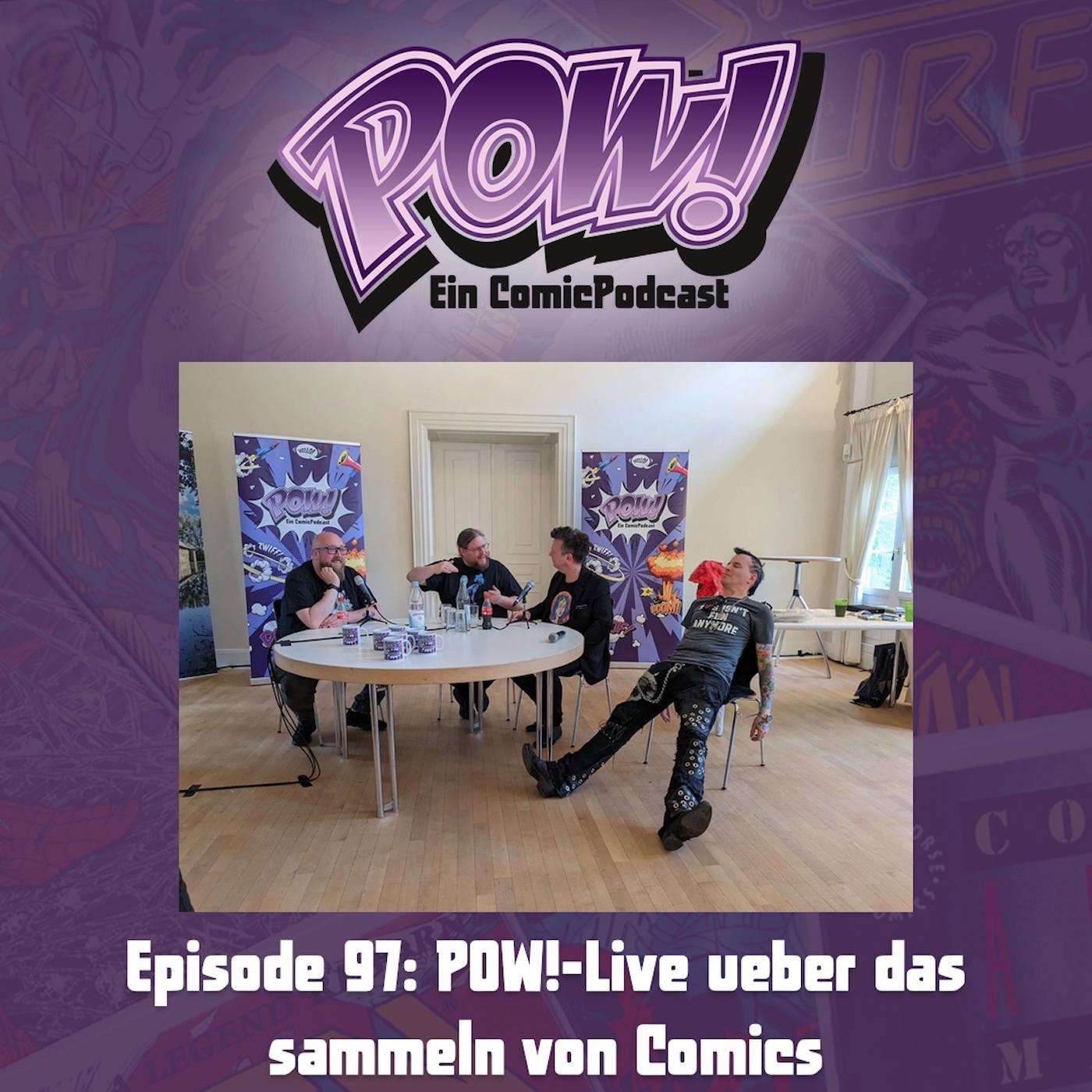 Read more about the article Episode 97: POW!-Live ueber das sammeln von Comics