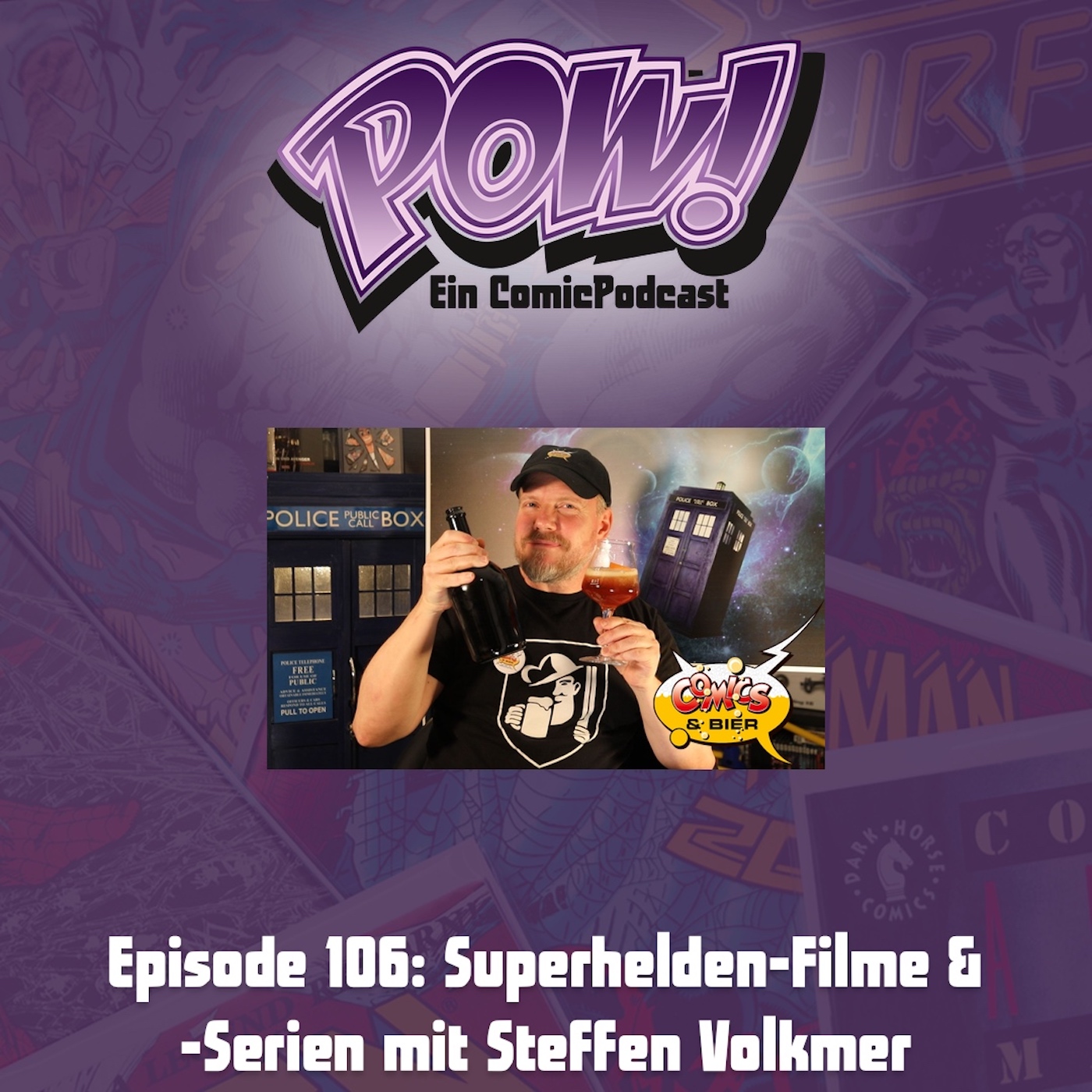 Read more about the article Episode 106: Superhelden-Filme & -Serien mit Steffen Volkmer
