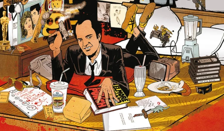 Mehr über den Artikel erfahren Quentin Tarantino – Die Graphic Novel Biografie