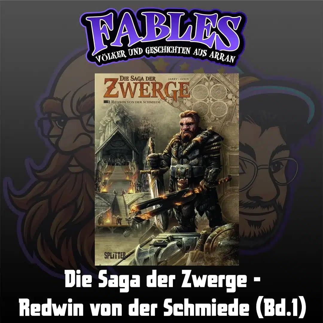 Du betrachtest gerade Episode 11: Die Saga der Zwerge – Redwin von der Schmiede (Bd.1)