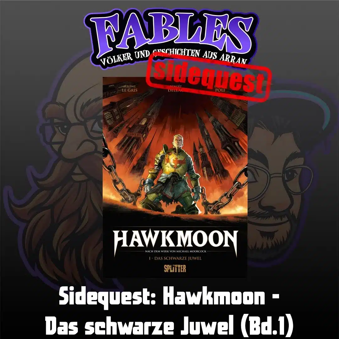 Du betrachtest gerade Sidequest: Hawkmoon – Das schwarze Juwel (Bd.1)