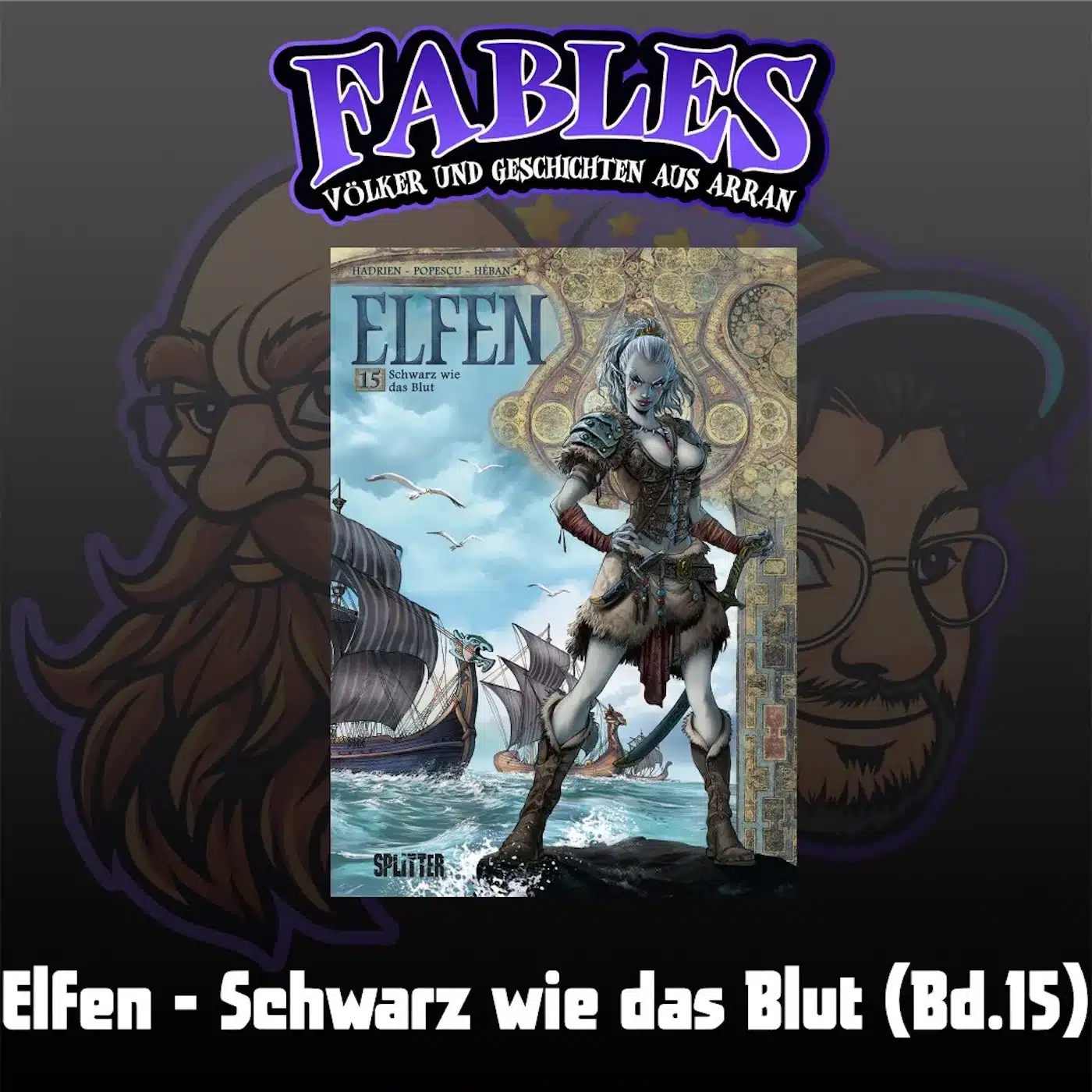 Du betrachtest gerade Episode 20: Elfen – Schwarz wie das Blut (Bd.15)