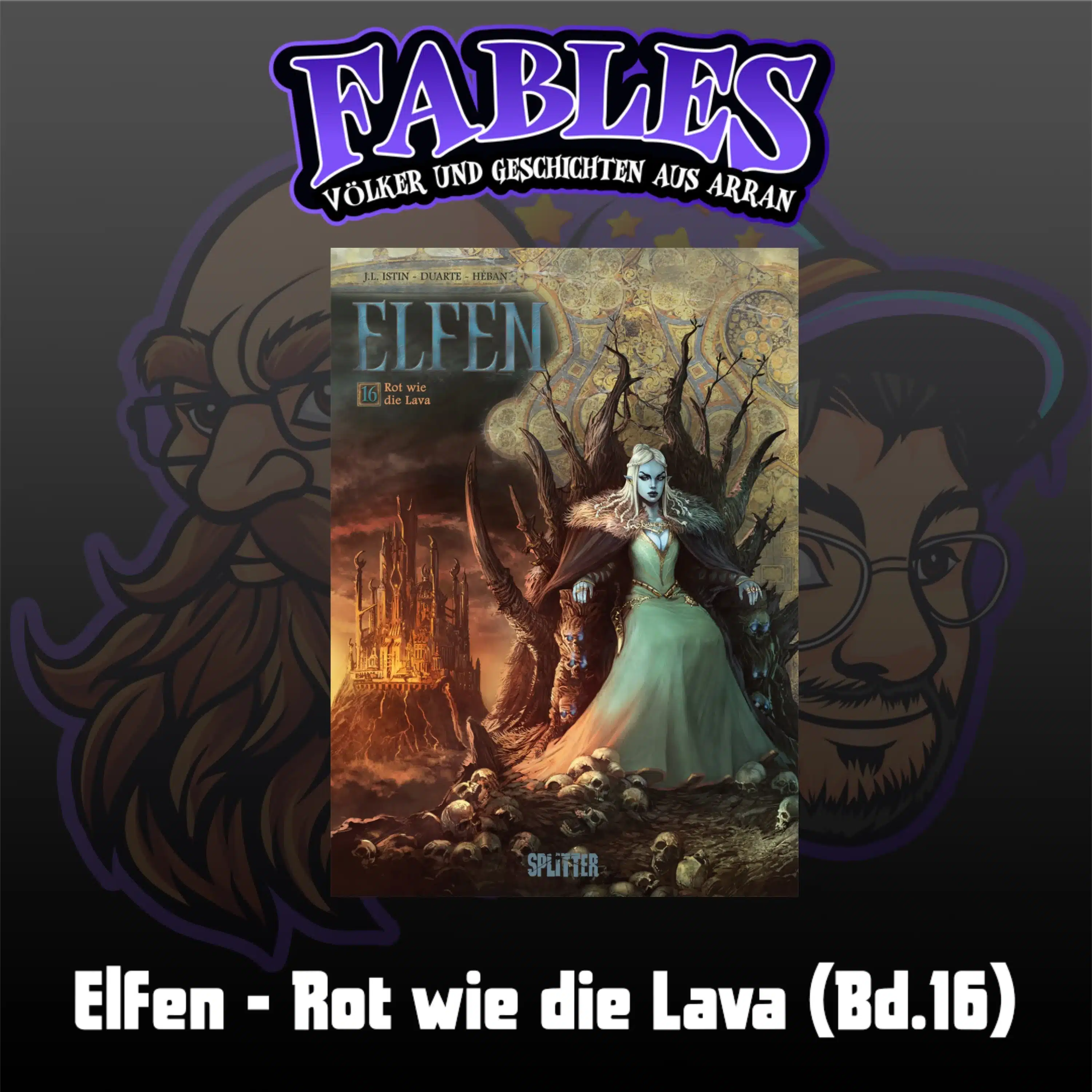 Du betrachtest gerade Episode 21: Elfen – Rot wie die Lava (Bd.16)