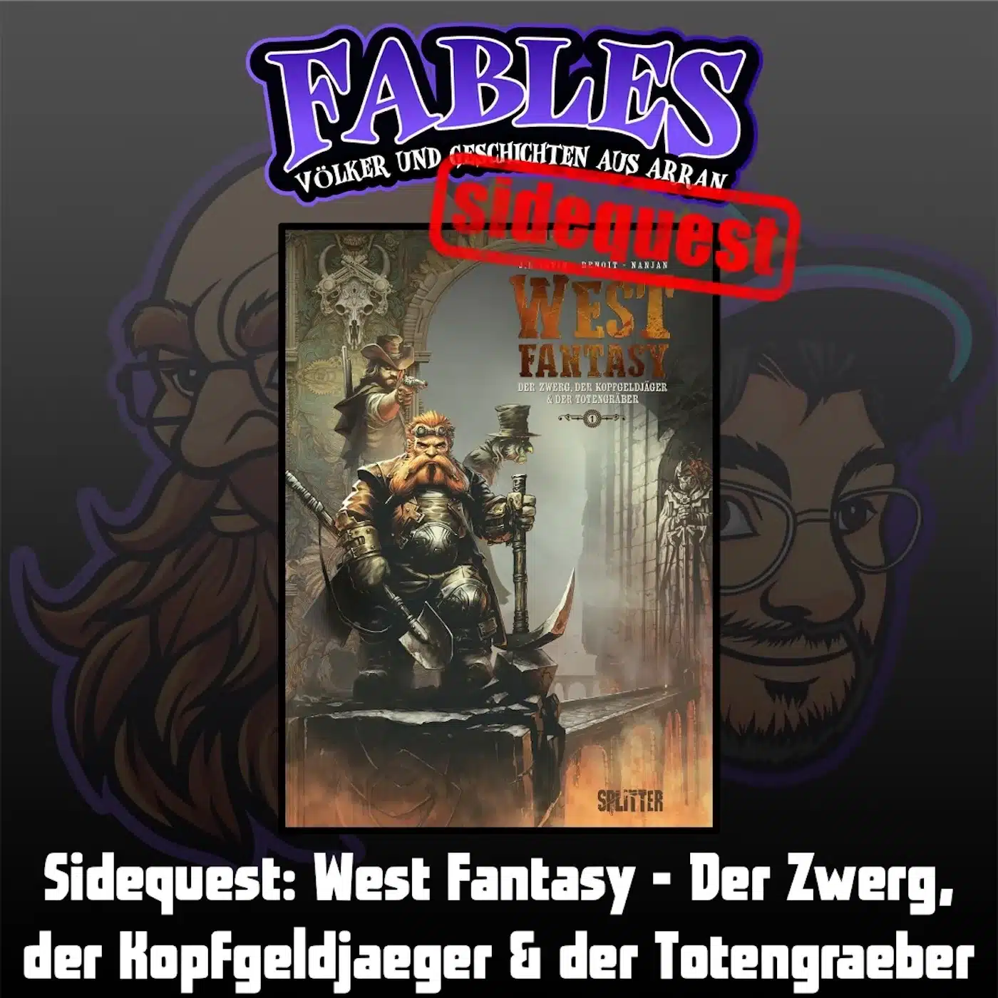 Du betrachtest gerade Sidequest: West Fantasy – Der Zwerg, der Kopfgeldjaeger & der Totengraeber