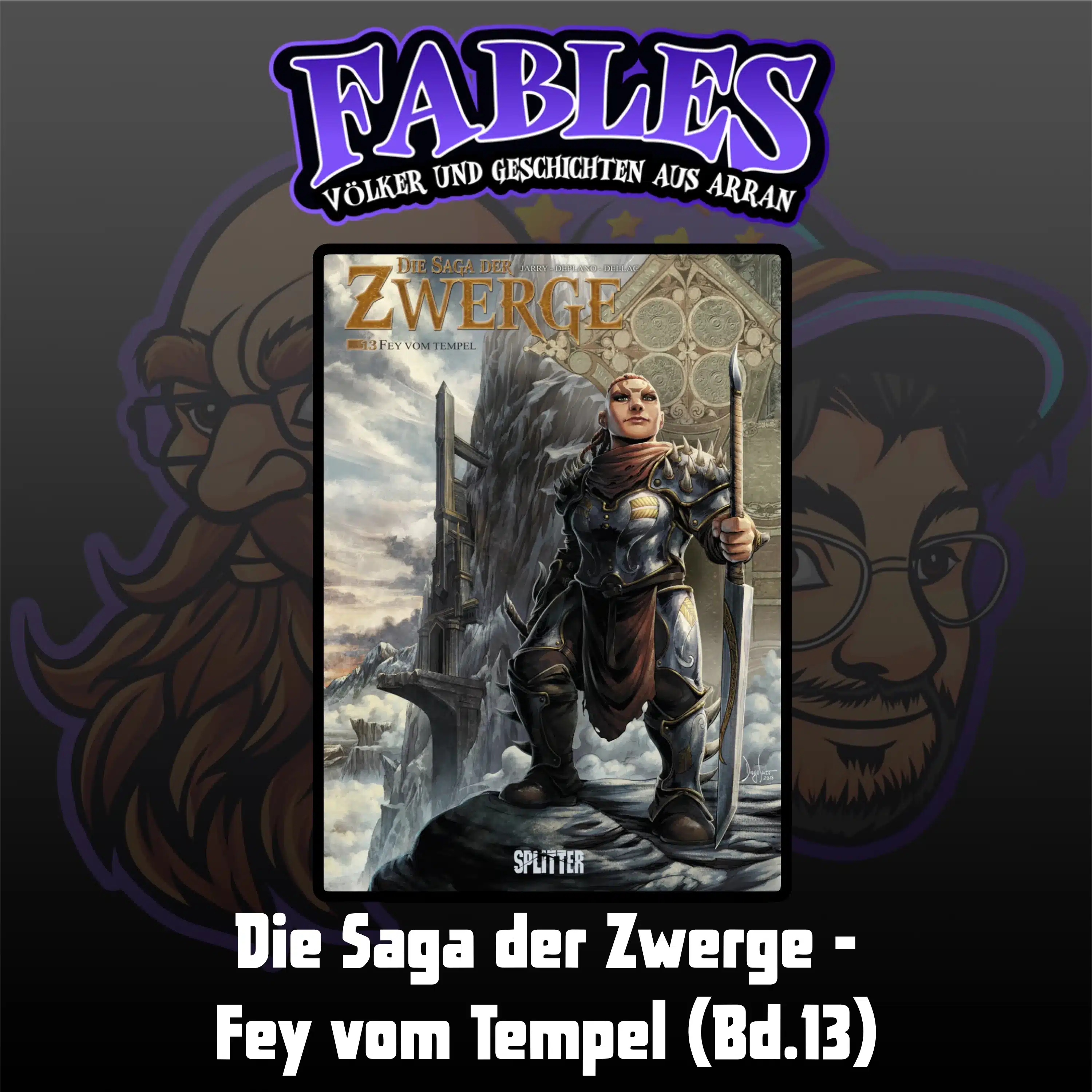 Du betrachtest gerade Ep. 41: Die Saga der Zwerge –  Fey vom Tempel (Bd.13)