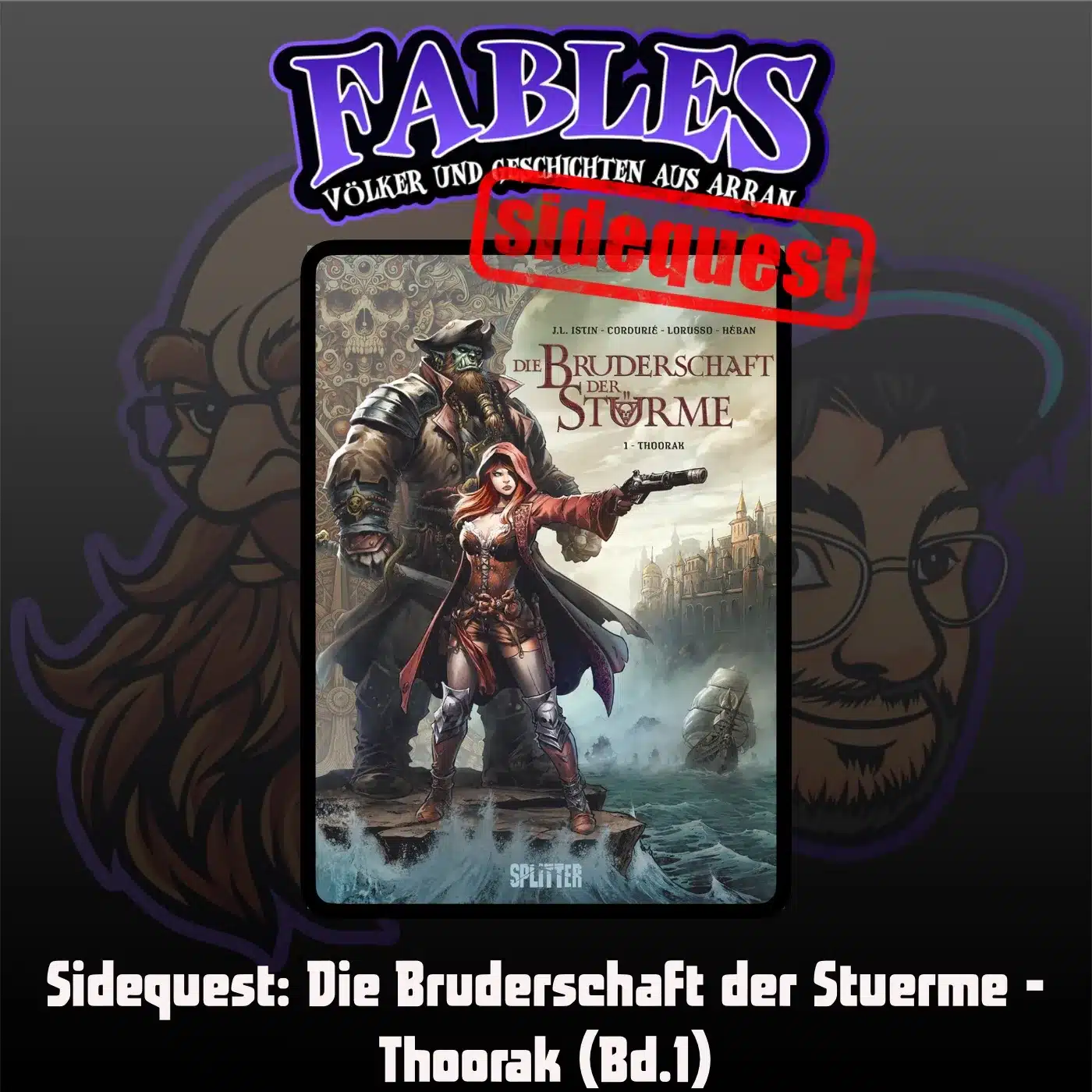 Du betrachtest gerade Sidequest: Die Bruderschaft der Stuerme – Thoorak (Bd.1)