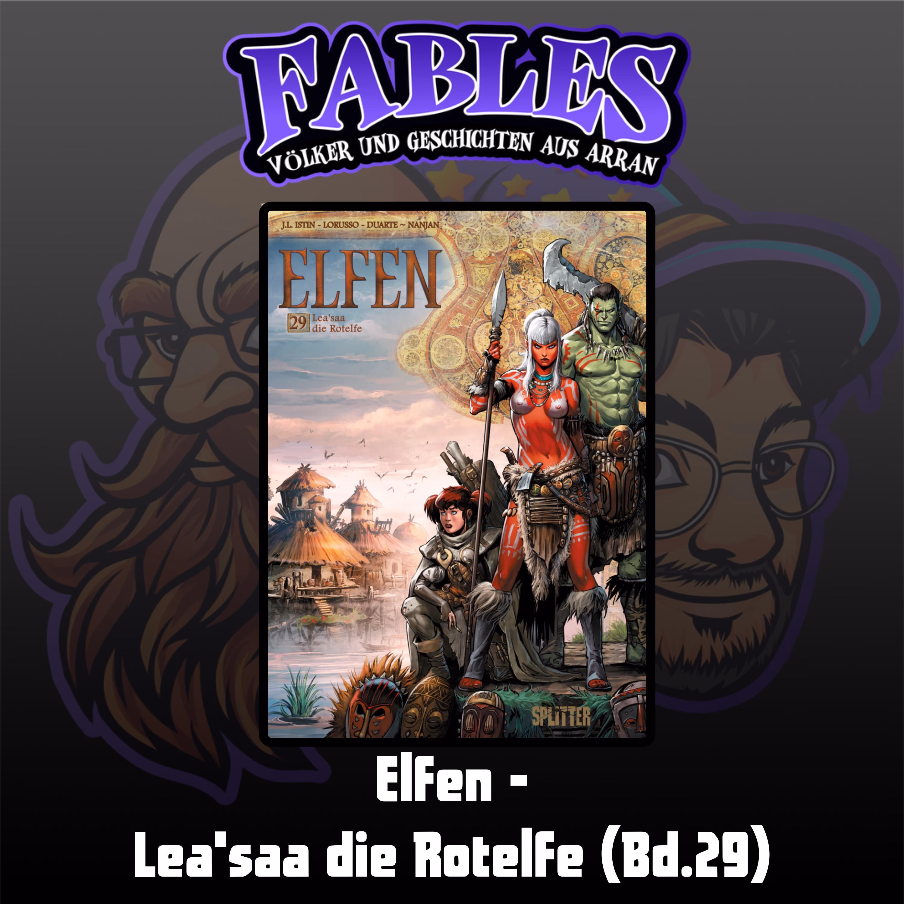 Du betrachtest gerade Ep. 59: Elfen – Lea’saa die Rotelfe (Bd.29)