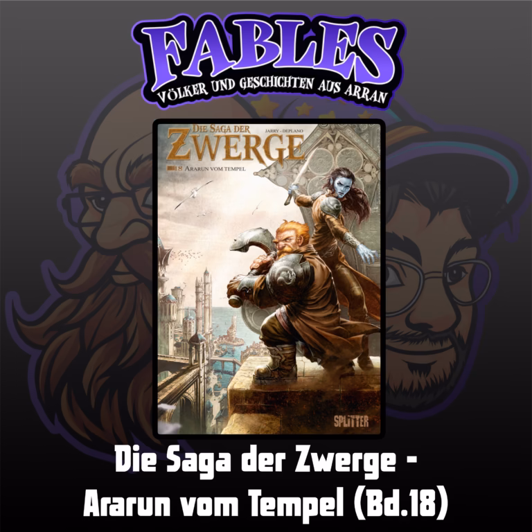 Mehr über den Artikel erfahren Ep. 60: Die Saga der Zwerge –  Ararun vom Tempel (Bd.18)