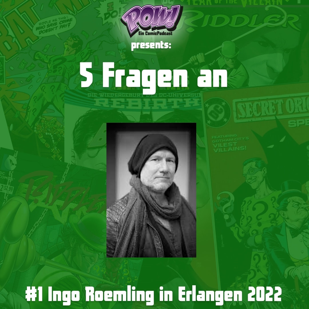 Read more about the article #1 Fünf Fragen an Ingo Römling auf dem Comic Salon in Erlangen 2022