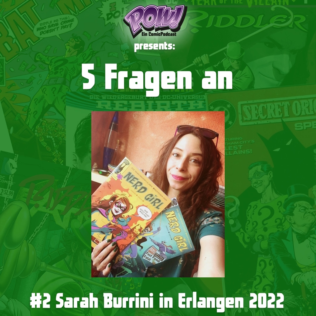 Read more about the article #2 Fünf Fragen an Sarah Burrini auf dem Comic Salon in Erlangen 2022